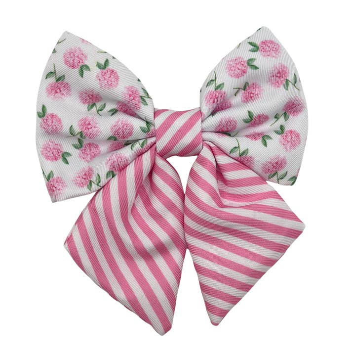 Covey Collection - Pink Hydrangea Bow Tie - Home 2 Court