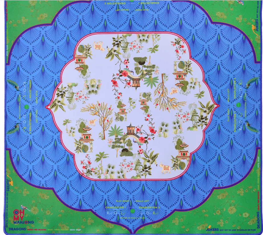 Darjeeling Mat - Oh My Mahjong - Home 2 Court