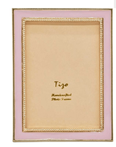 Enameled Gold Frame Pink - 2x3 - Tizo Design - Home 2 Court