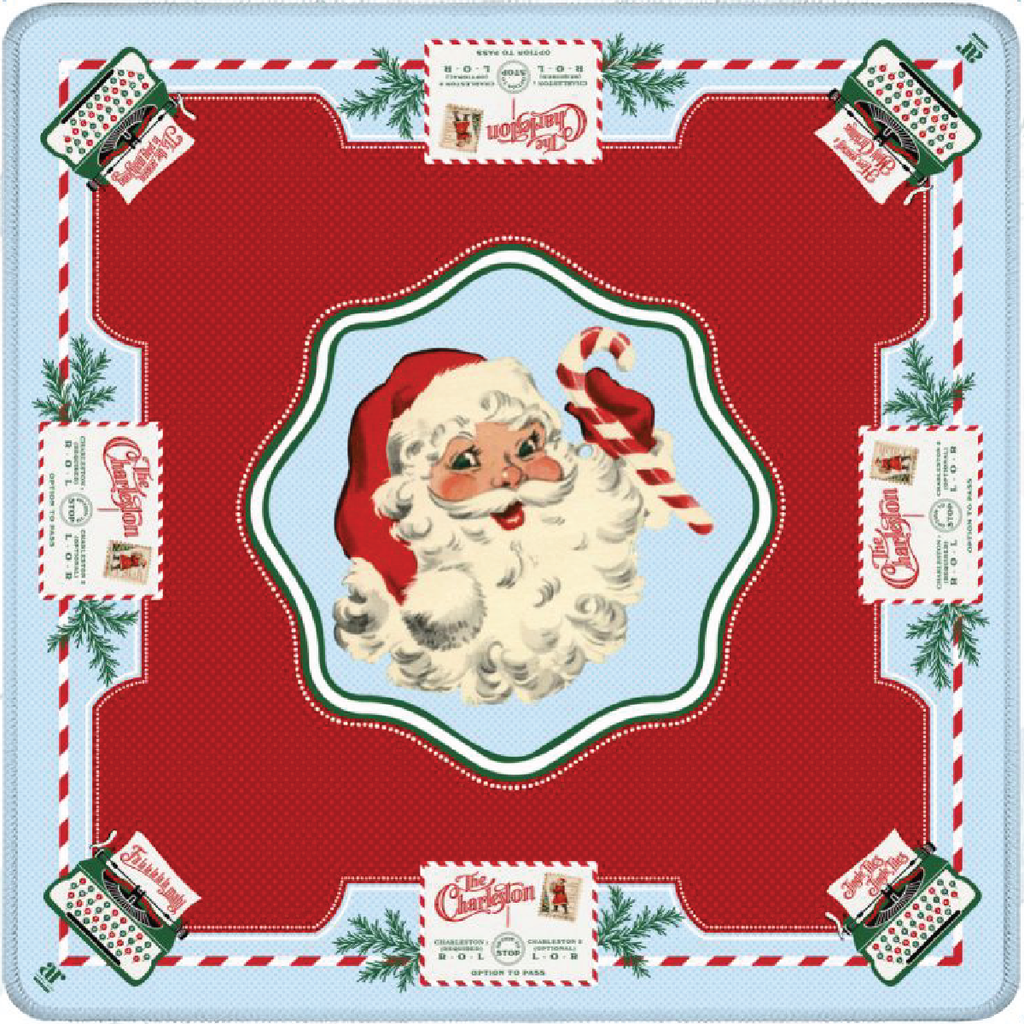 Santa's Mahjong Mail Mahjong Mat - Anders Ruff Design Co