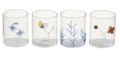 Flowers Cocktail - S/4 - Home 2 Court