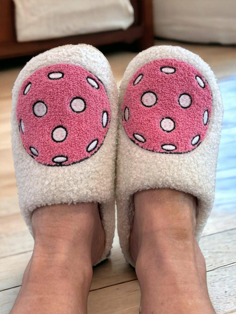 Fresh Pickle - Pickleball slippers: Pink, Large (9 - 11) - Home 2 Court