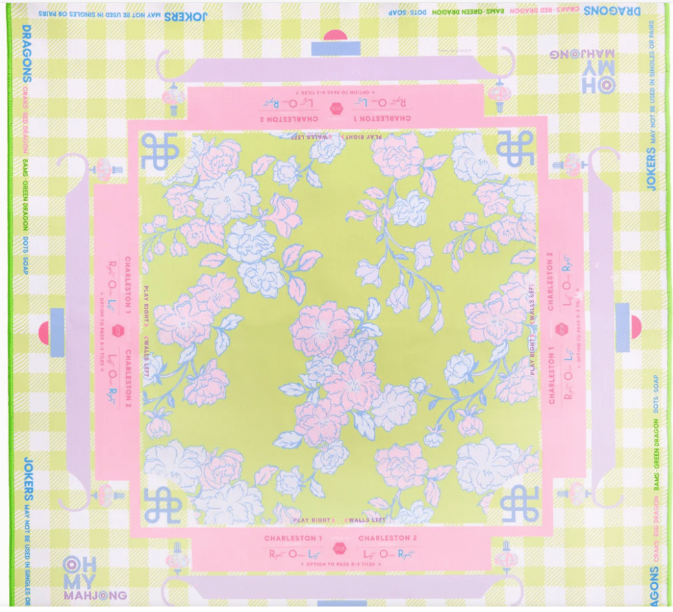 Garden Party Mat - Oh My Mahjong - Home 2 Court