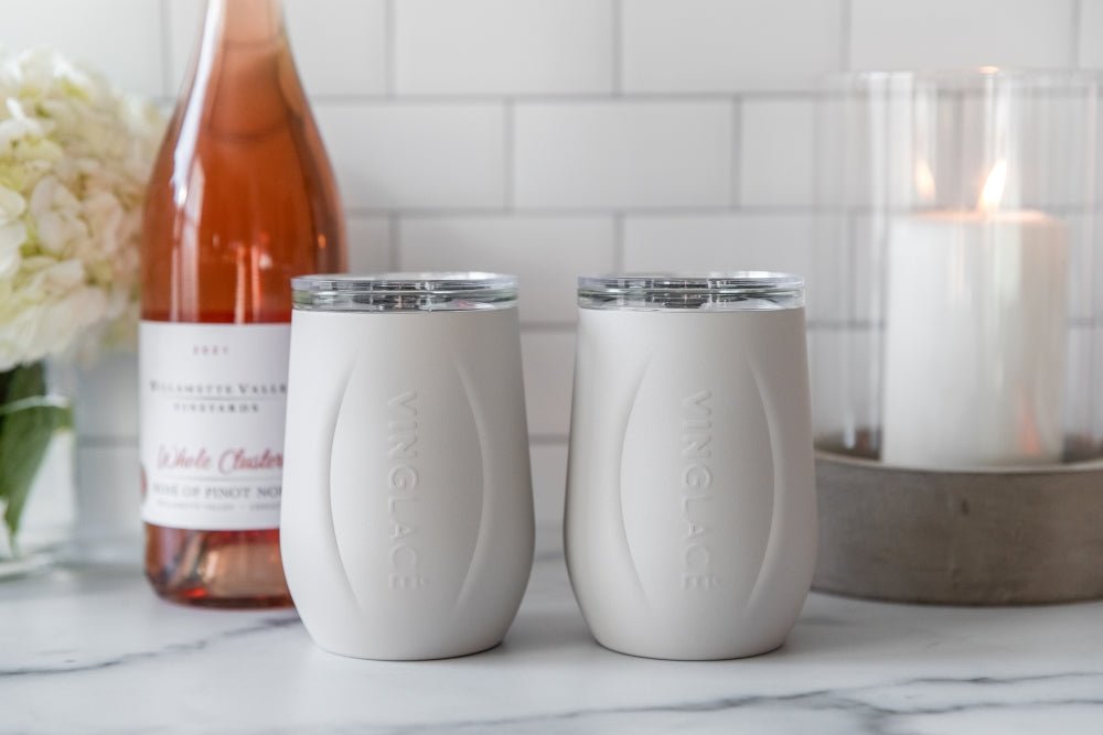 Glass Lined Wine Glass - Home 2 Court