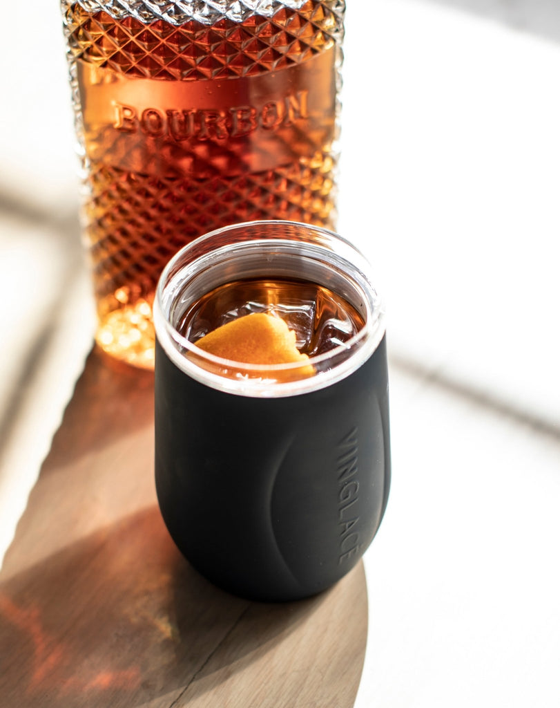 Glass Lined Wine Glass - Home 2 Court