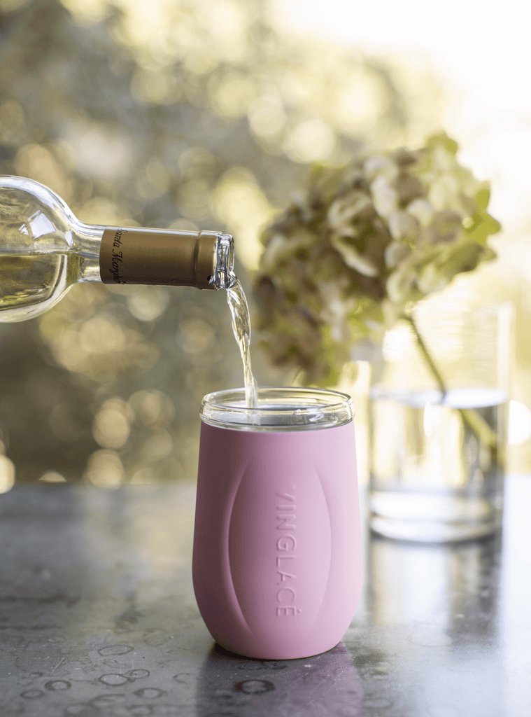 Glass Lined Wine Glass - Home 2 Court