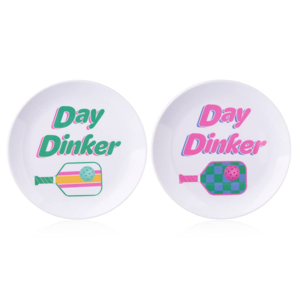 Godinger - Pickleball App Plates Set of Two - Sports - Home 2 Court