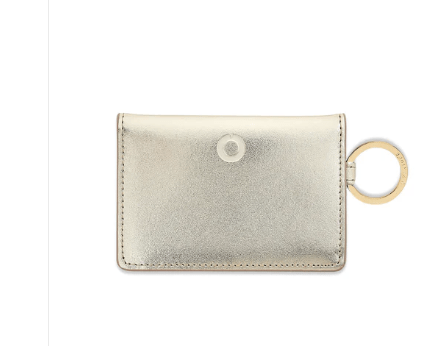 Gold Leather ID Case - Oventure - Home 2 Court