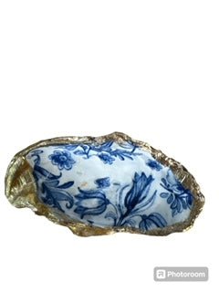 Gold Oyster Shell Trinket Dish - Waverly Moments - 4 - Medium - Home 2 Court