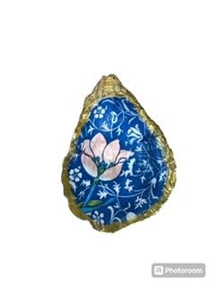 Gold Oyster Trinket Dish - Lively Blue - Home 2 Court