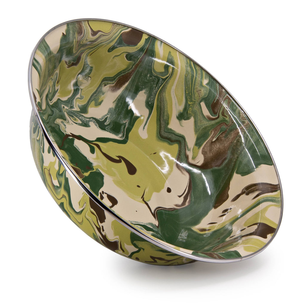 Golden Rabbit Home - Camouflage Serving Bowl - Home 2 Court