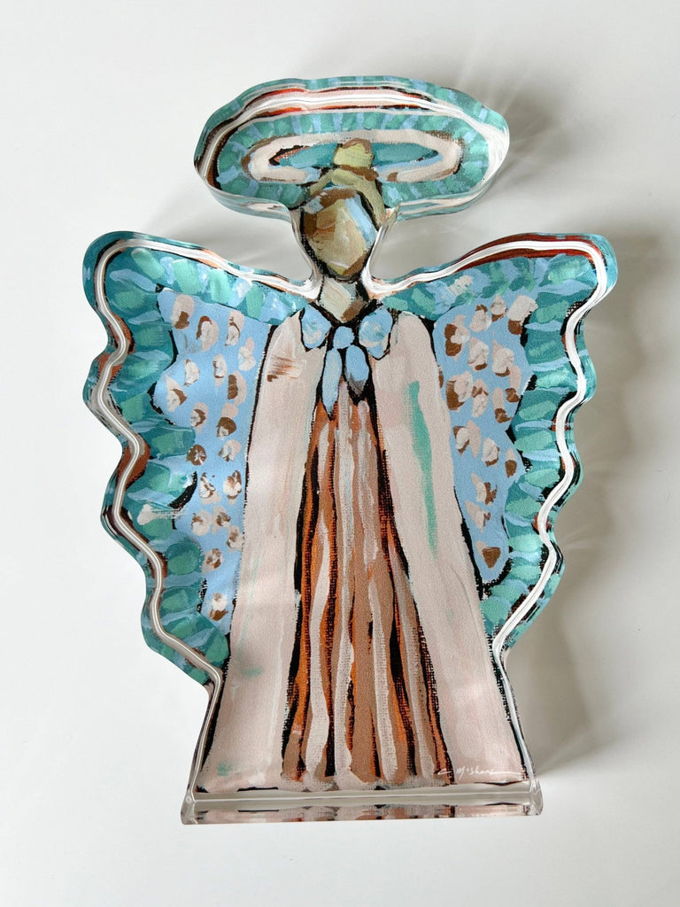 "Heavenly Angel II" acrylic - Chelsea McShane Art - Home 2 Court