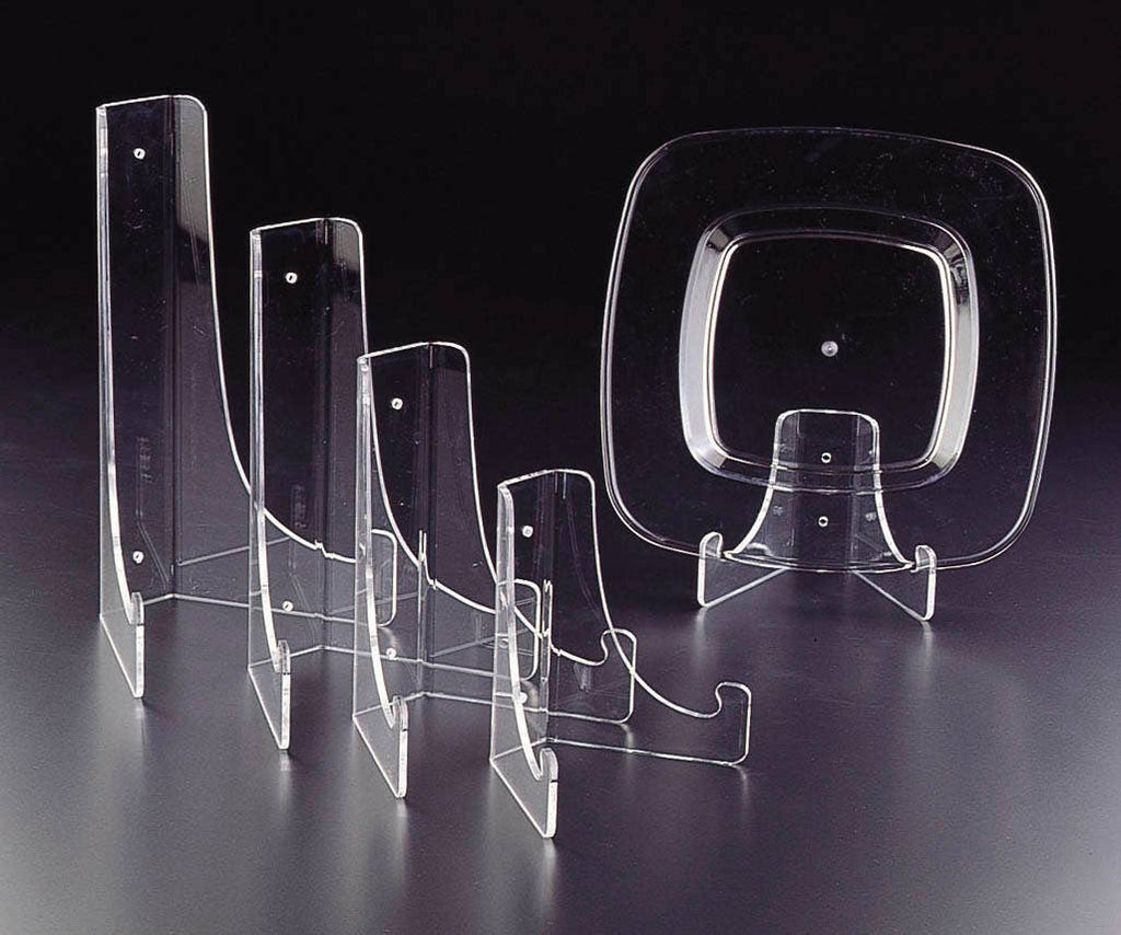 Huang Acrylic - 12" Tray & Bowl Stand (Wall Hanging or Standing) - Home 2 Court