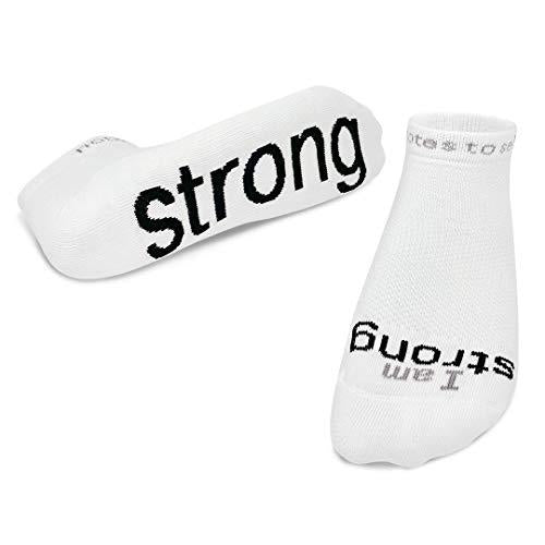 I Am Strong Socks - Notes to Self - Home 2 Court