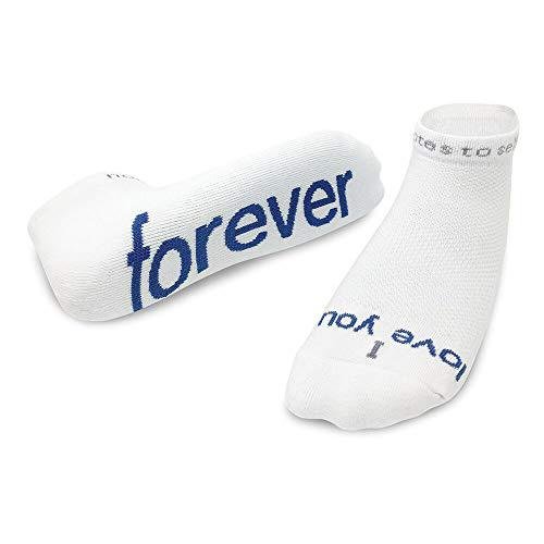 Inspirational Socks - Daily Affirmations, Forever LC White - Home 2 Court