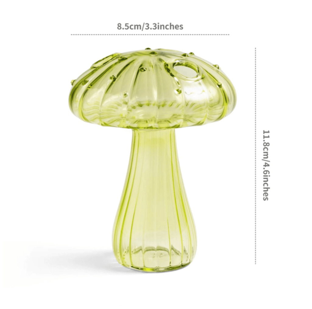IVORE.GROUP - G Mini Glass Mushroom Bud Vase - Home 2 Court