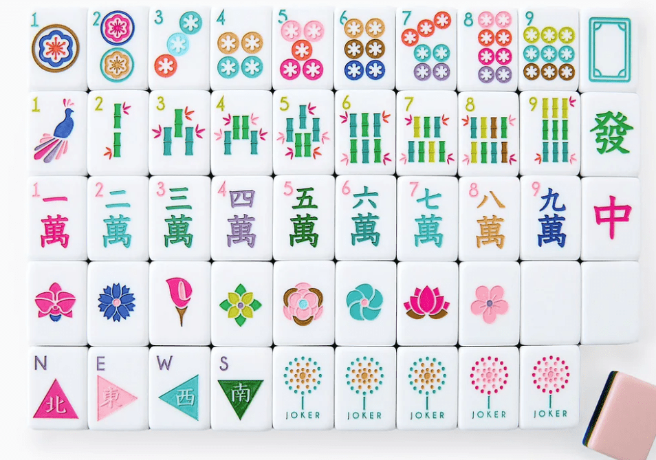 La Fete Mahjong Tiles - Oh My Mahjong - Home 2 Court