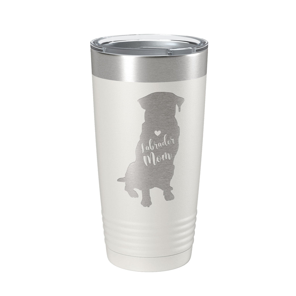 Labrador Retriever Lab Mom Tumbler Dog Travel Mug Gift Insulated Laser Engraved Coffee Cup 20 oz - Home 2 Court