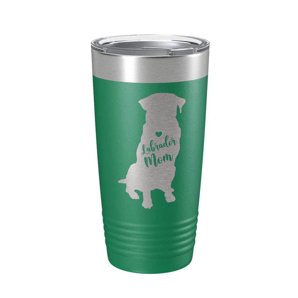 Labrador Retriever Lab Mom Tumbler Dog Travel Mug Gift Insulated Laser Engraved Coffee Cup 20 oz - Home 2 Court