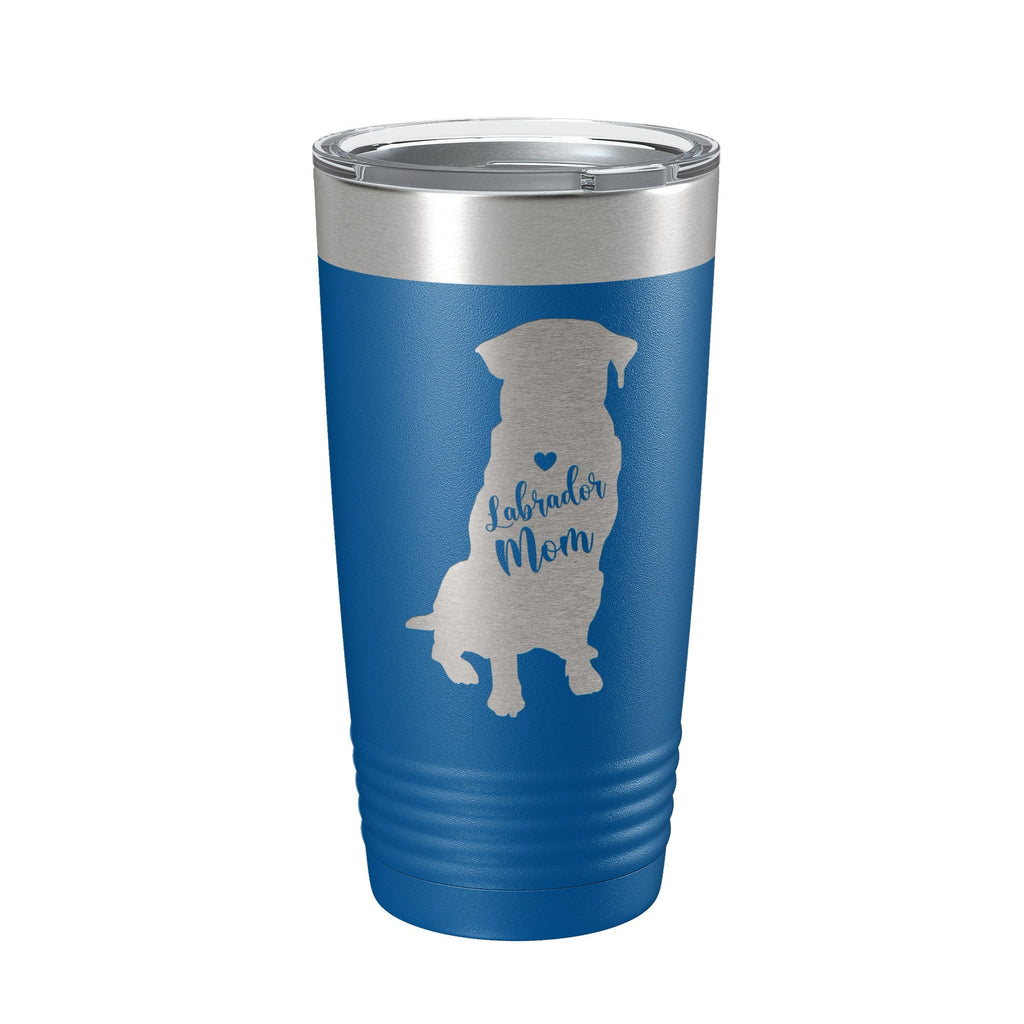 Labrador Retriever Lab Mom Tumbler Dog Travel Mug Gift Insulated Laser Engraved Coffee Cup 20 oz - Home 2 Court