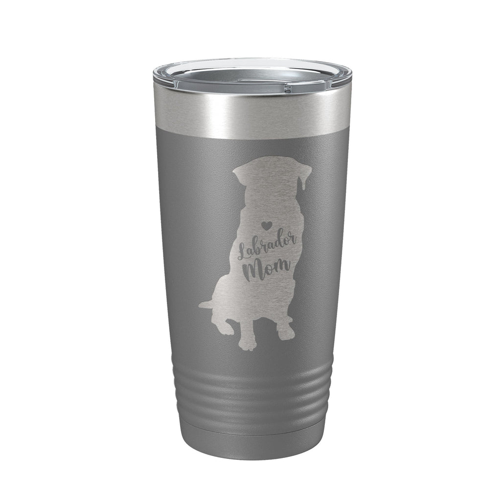 Labrador Retriever Lab Mom Tumbler Dog Travel Mug Gift Insulated Laser Engraved Coffee Cup 20 oz - Home 2 Court
