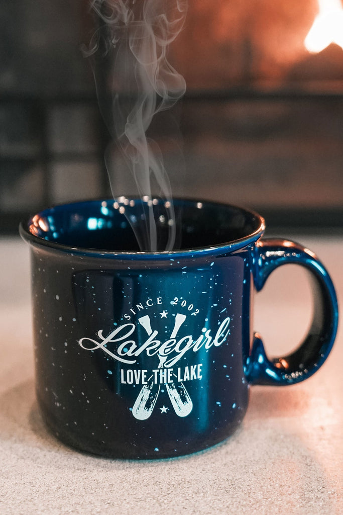 Lakegirl Classic Love the Lake Navy Campfire Mug - Home 2 Court