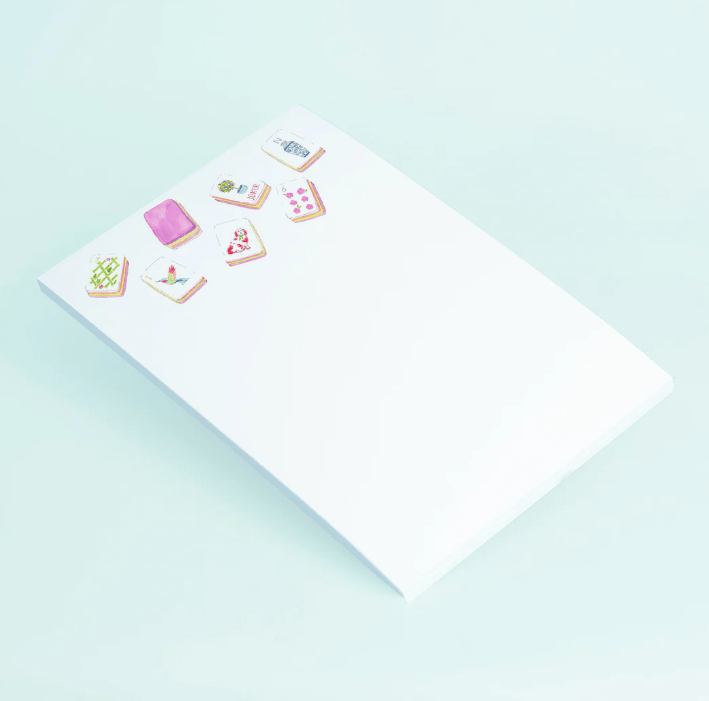 Large Mahjong Tiles Notepad - Home 2 Court