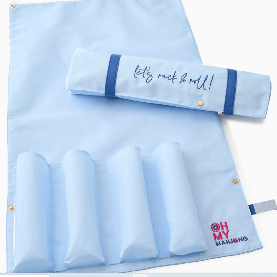 Light Blue Let's Rack & Roll - Oh My Mahjong - Home 2 Court