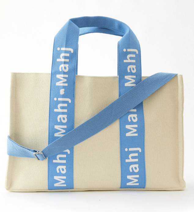 Light Blue Mahj Bag - Oh My Mahjong - Home 2 Court