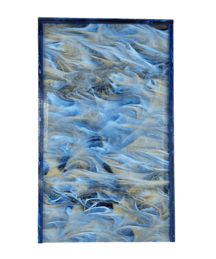 Minimalist Guest Towel Box - Blue - Southern Tribute - Home 2 Court