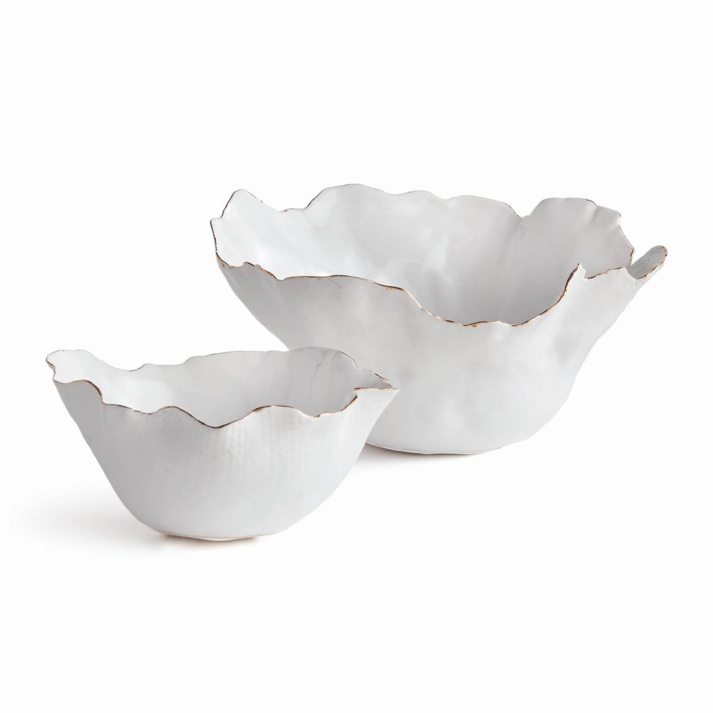 Napa Home & Garden - Maribella Decorative Bowls: White - Home 2 Court