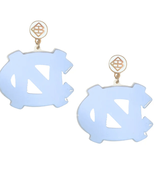 NC Blue Logo Earring - Brianna Cannon - Home 2 Court