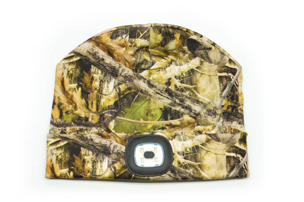 Night Scope Sportsman Rechargeable LED Beanie Open Stock: CamoDM Merchandising - Home 2 Court