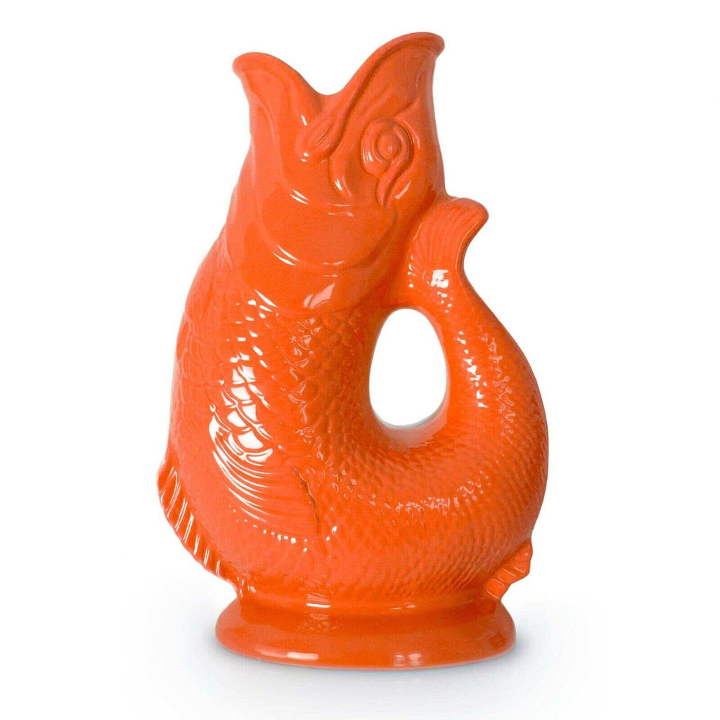Orange Gluggle Jug: Large - The Original Gluggle Jug Factory - Home 2 Court