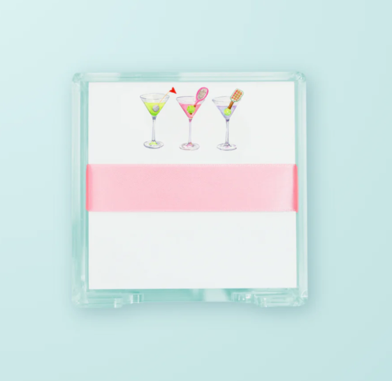 Country Club Cocktails Desk Set - Taylor Paladino