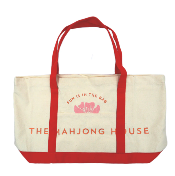 Canvas Carry-All Tote - The Mahjong House