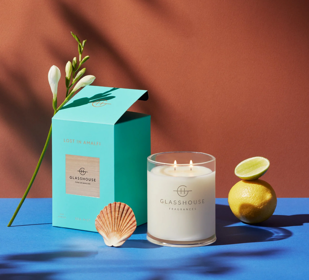 Triple Scented Candle - 13.4 oz -Glasshouse Fragrances