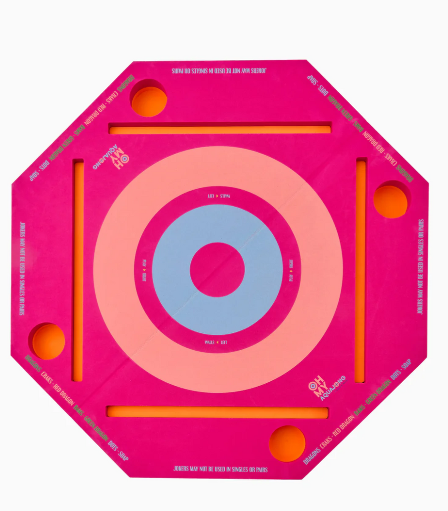 Aqua Jong Pool Mat - Oh My Mahjong