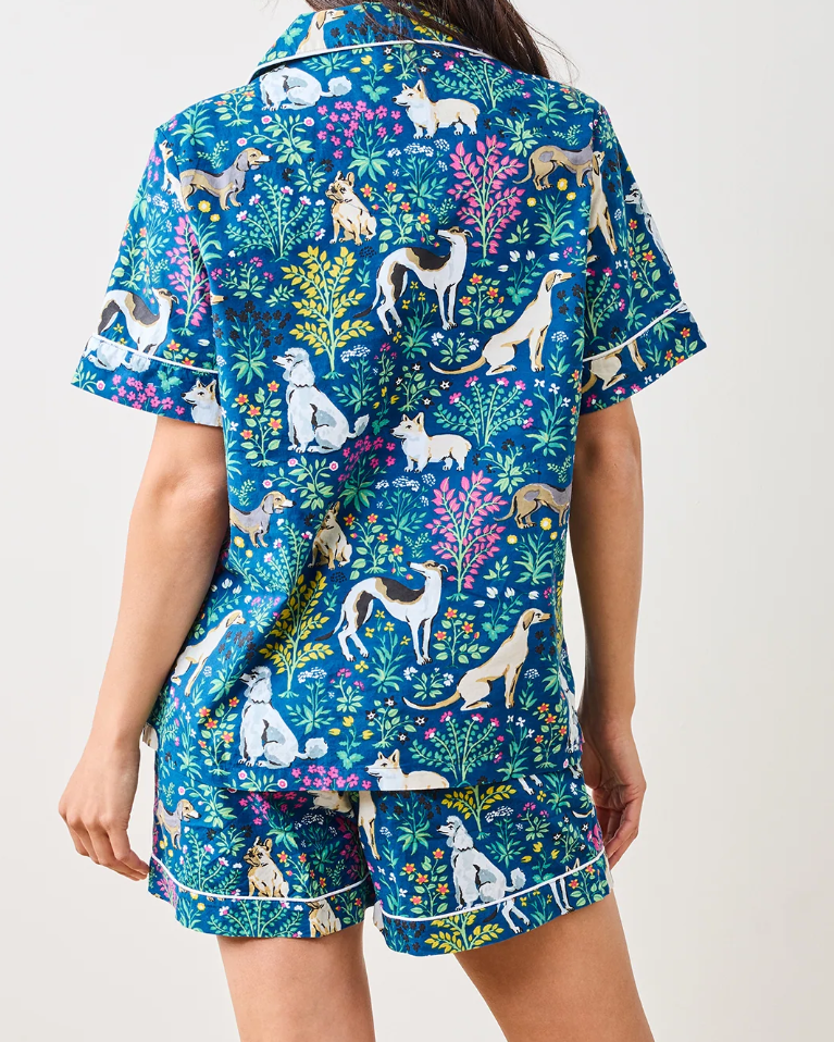 Must Love Dogs Short Pajama Set -S2-Printfresh