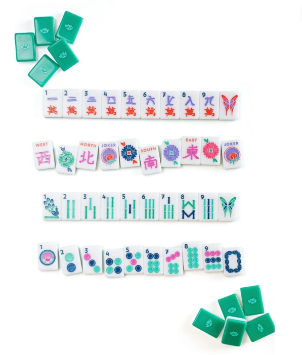 The Jewels!  - Emerald House - The Mahjong House