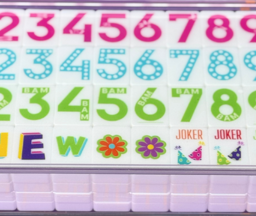 The Celebration Line - Mahjong Tiles - a beautiful line