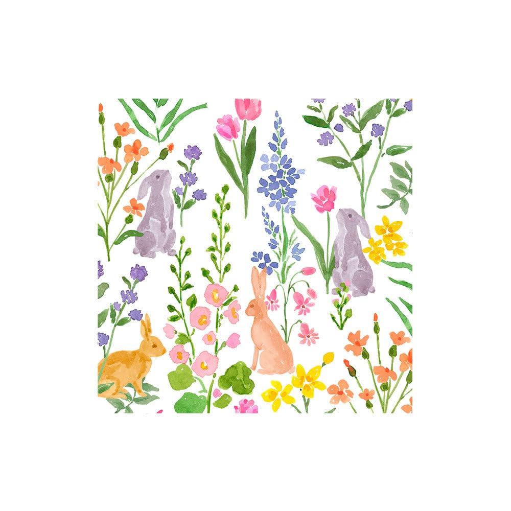 Bunny Field Cocktail Napkins - Caspar