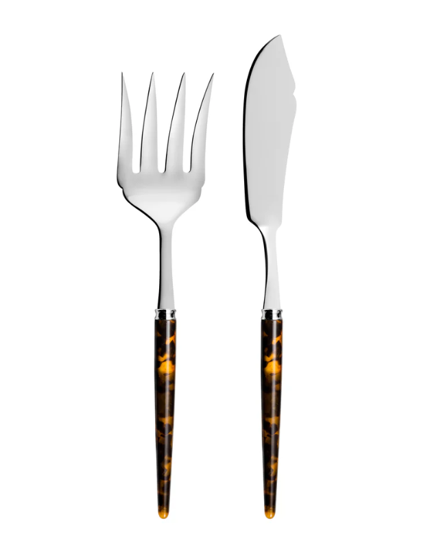 Tang Cutting Cake Server, Tortoise - Capdeco