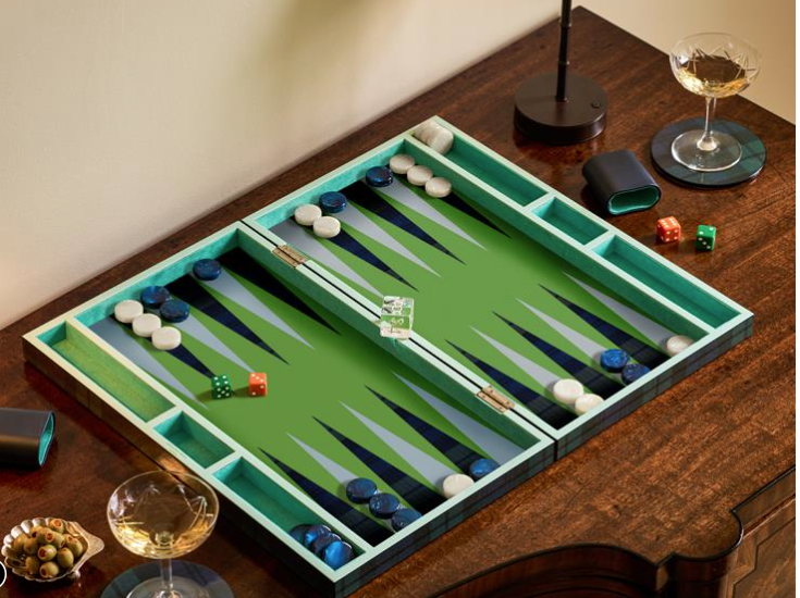 Lacquer Backgammon Set - Addison Ross