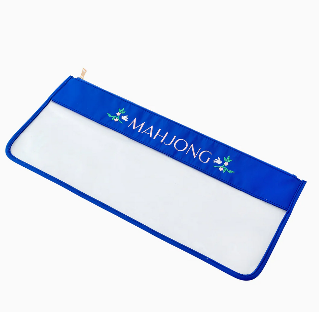 Royal Blue Mahj Bag