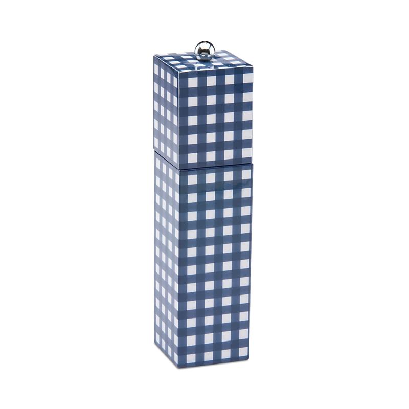9.6 in. Gingham Salt & Pepper Grinder - Addison Ross