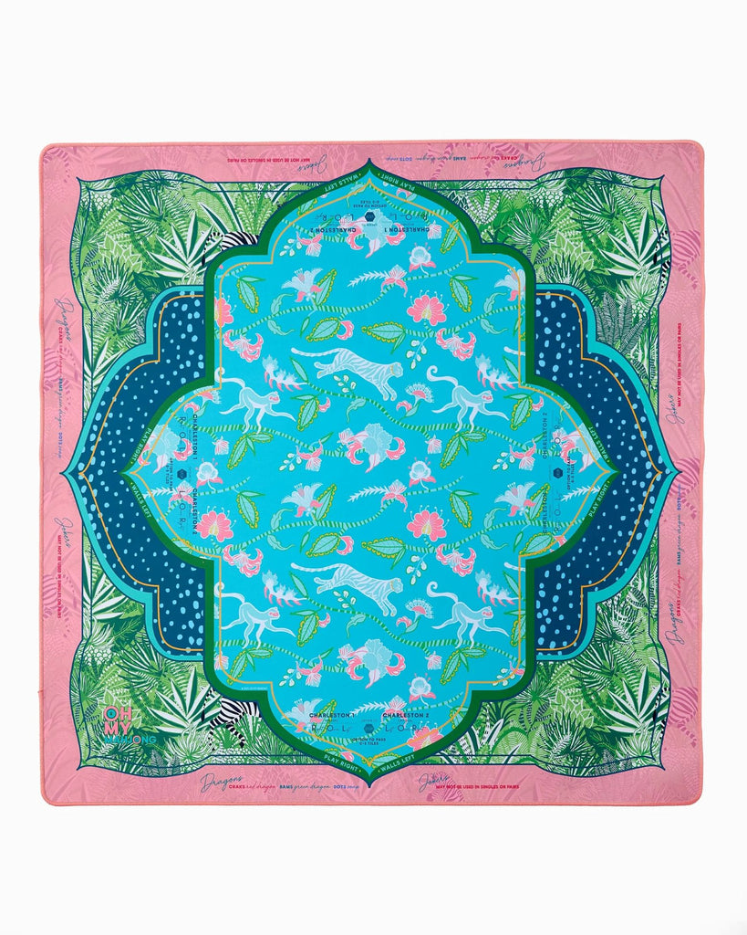 Serengeti Mat with Tube - Oh My Mahjong