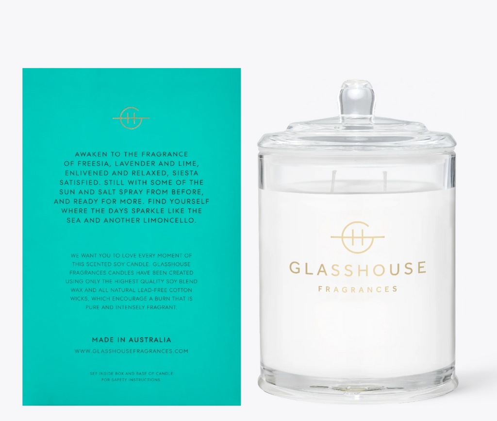 Triple Scented Candle - 2.1 oz -Glasshouse Fragrances