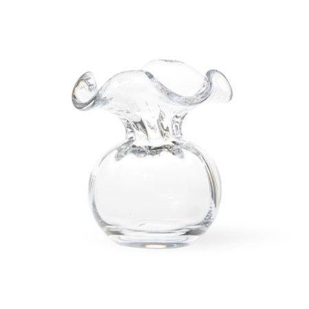 Vietri Italian Hibiscus Mouthblown Glassware Vase Collection (Bud