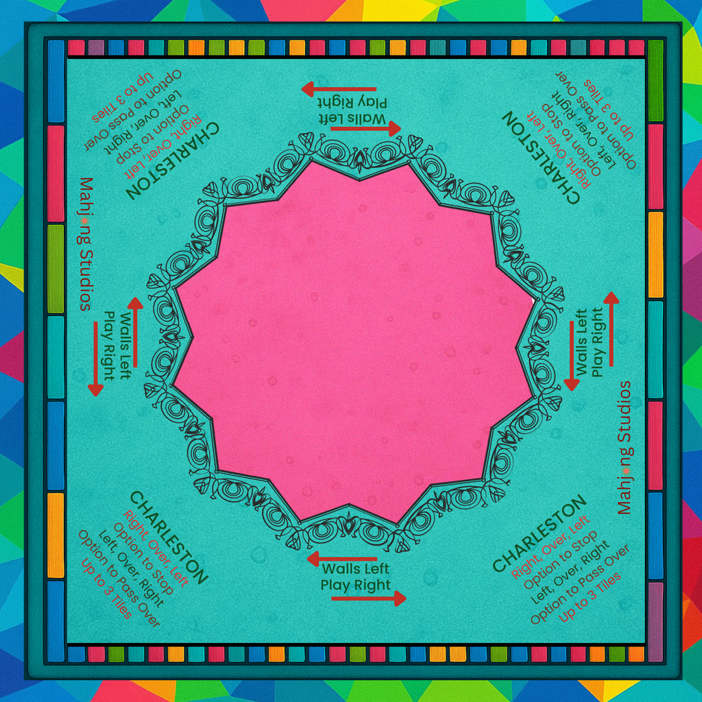 Lunaflor Mahjong Mat - Mahjong Studios
